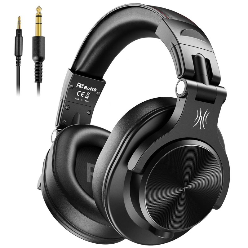 AURICULARES MUSIC HIFI CON MICROFONO NEGRO 6722A