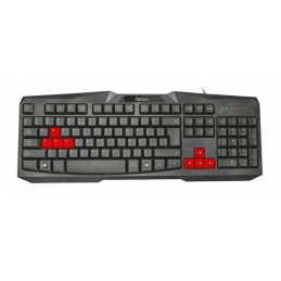 TECLADO TRUST USB GAMING ZIVA