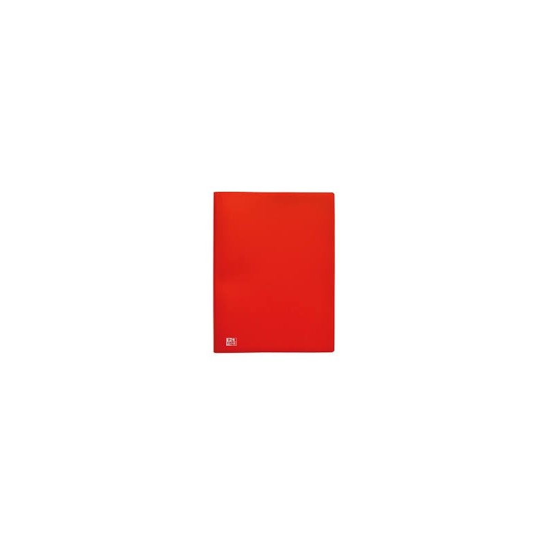 CARPETA DE 30 FUNDAS FLEXIBLE A4 ROJO