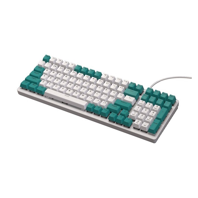 TECLADO MECANICO BLANCO WOF TOTEM RETROILUMINADO