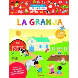 PRIMERAS PEGATINAS LA GRANJA