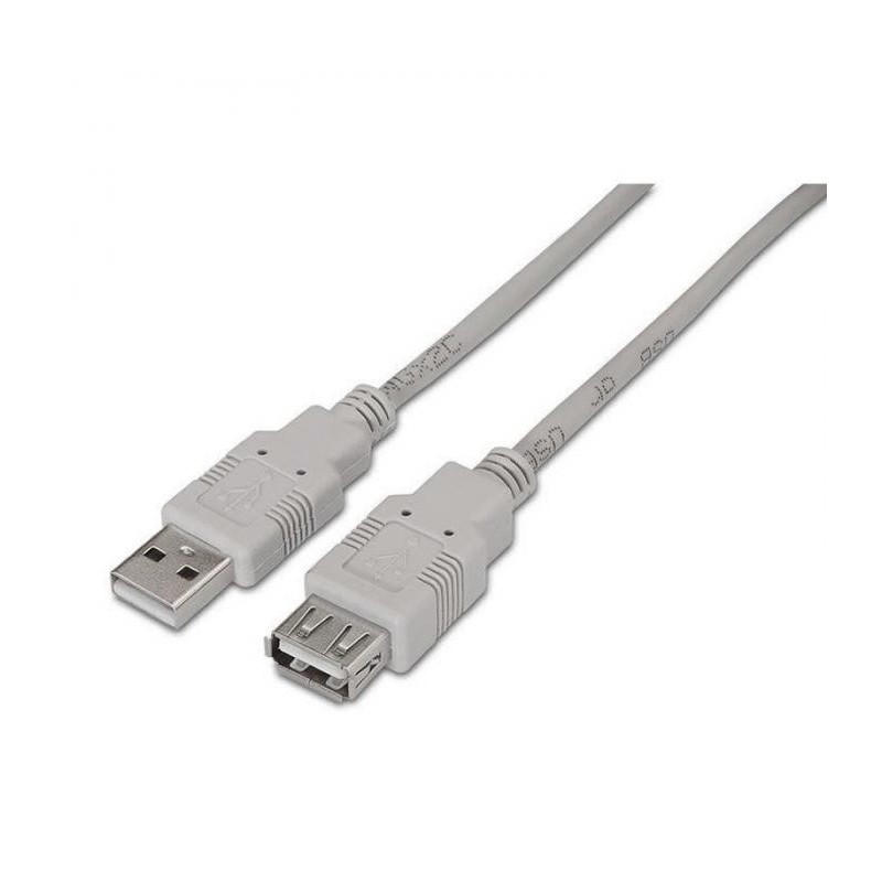 CABLE ALARGADOR USB 2.0 AISENS MACHO HEMBRA 3MT
