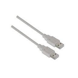 CABLE USB AISENS TIPO A MACHO-MACHO- 2MT BEIGE