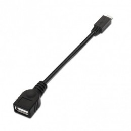 CABLE USB OTG AISENS A101-0031 15CM