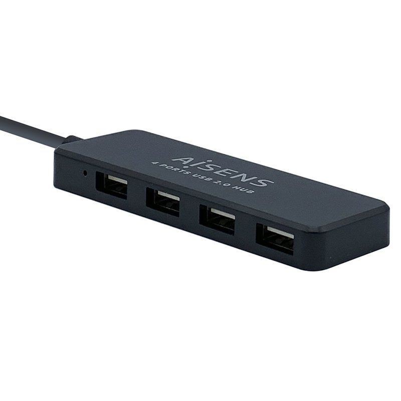 HUB USB 2.0 AISENS 4xUSB