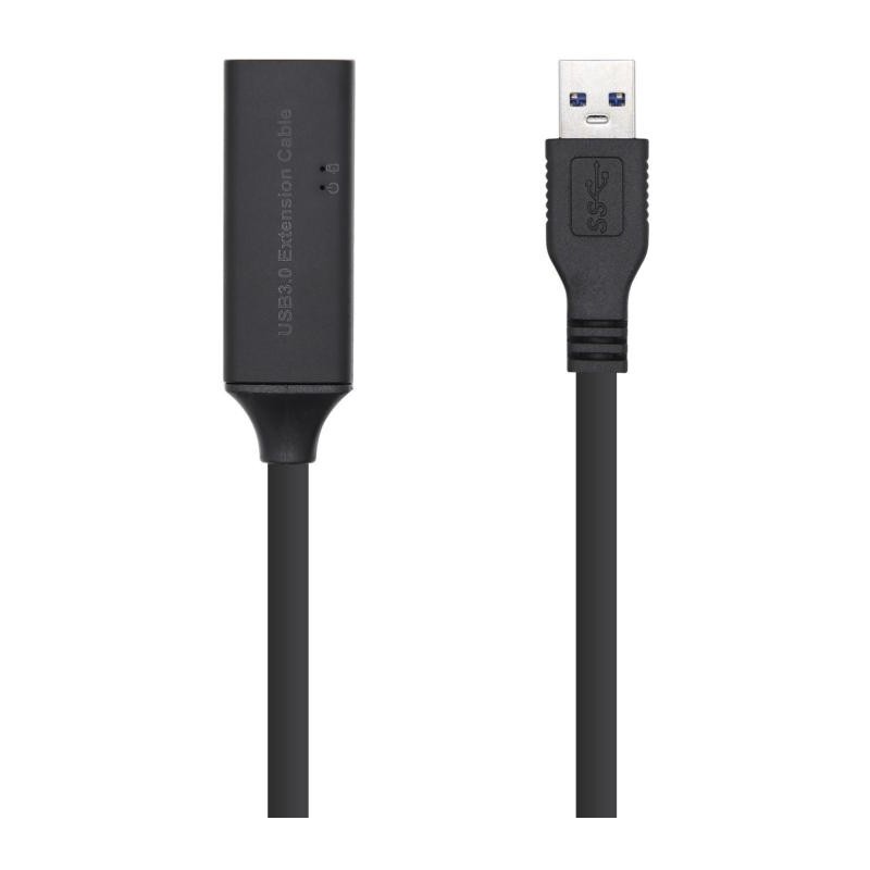 CABLE ACTIVO USB 3.0 AISENS / USB  MACHO NEGRO 5M