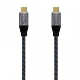 CABLE USB C USB C 2.0 2MTS AISENS 100W GRIS