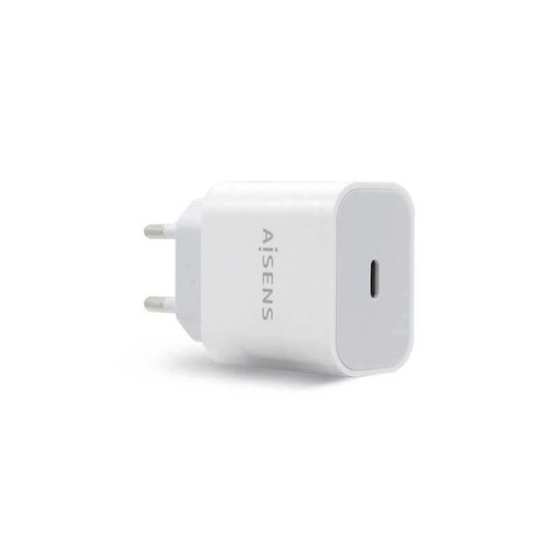 CARGADOR DE PARED AISENS 1xUSB TIPO C 20W