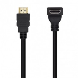 CABLE HDMI 2.0 4K HDMI MACHO MACHO ACODADO 2MTS