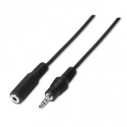 PROLONGADOR ESTEREO AISENS JACK 3.5M-H 1.5MTS NEGR