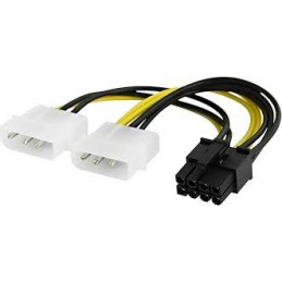 CABLE ALIMENTACION MOLEX 4+4PIN MACHO A MOLEX 8 HE