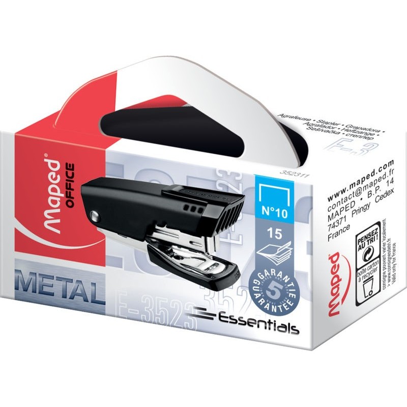 GRAPADORA ESSENTIALS MINI NUMERO 10 400 GRAPAS