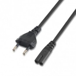 CABLE ALIMENTACION 8 AISSENS 1.5MT NEGRO