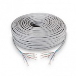 BOBINA CABLE RJ45 FTP AISENS CAT6 / 100M / GRIS