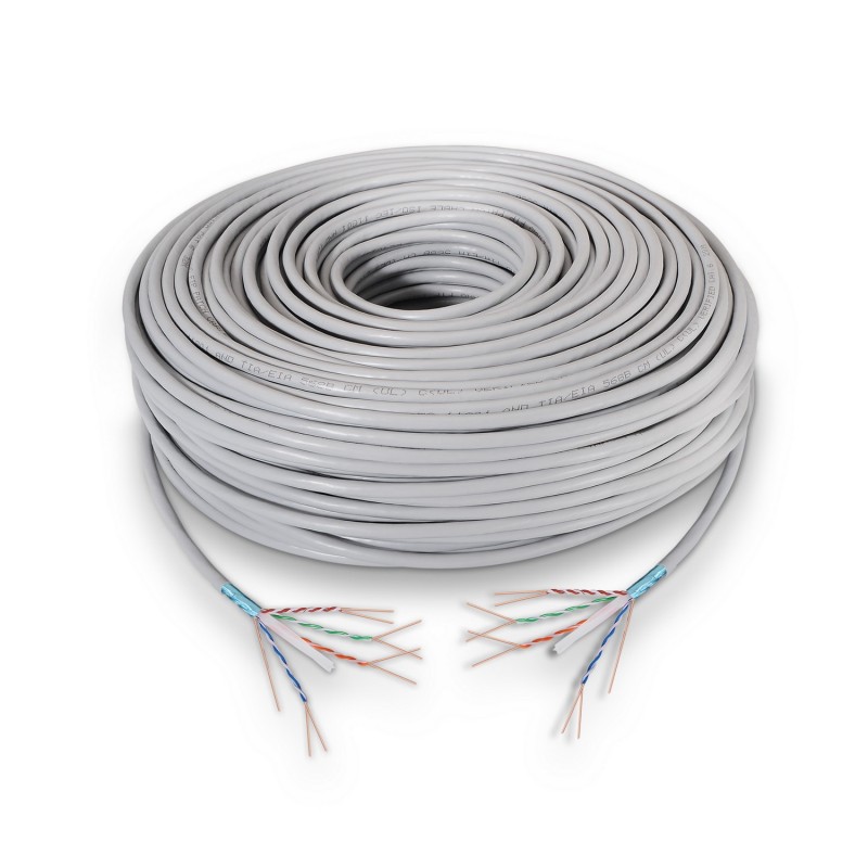 BOBINA CABLE RJ45 FTP AISENS CAT6 / 100M / GRIS