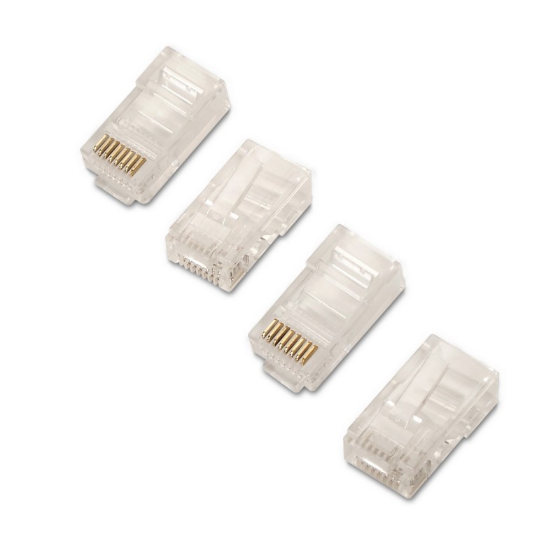 BOLSA 10 CONECTORES RJ45 AISENS 8HILOS CAT 5E