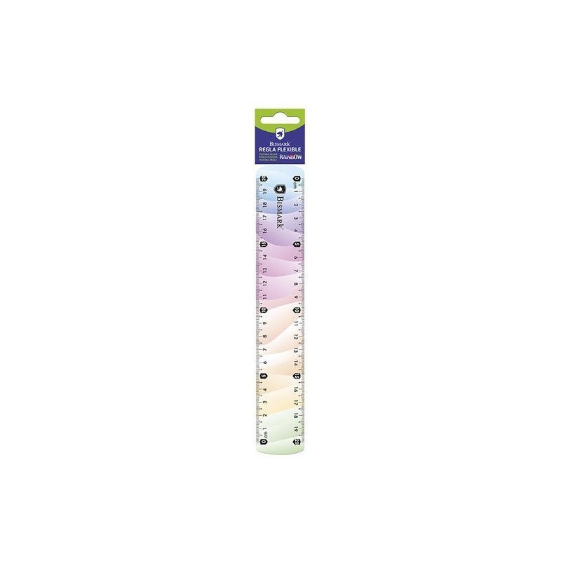 REGLA FLEXIBLE 20CM BISMARK