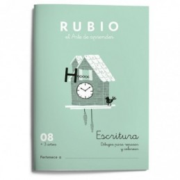 CALIGRAFIA RUBIO NUMERO 08