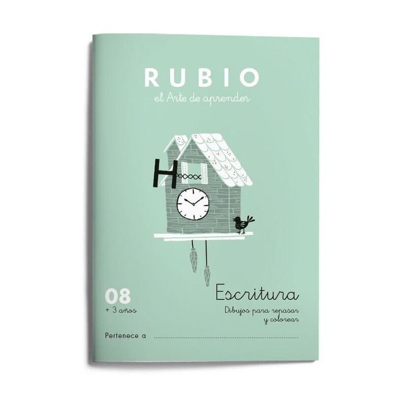 CALIGRAFIA RUBIO NUMERO 08