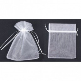 BOLSITA ORGANIZADORA COLOR BLANCO 7x9 CM 100UDS