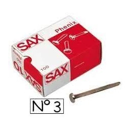 ENCUADERNADOR NUMERO 3 C/100 SAX 19MM