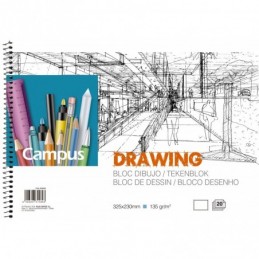 BLOC ARTE LUXE CAMPUS A4 ESP-RECUADRO