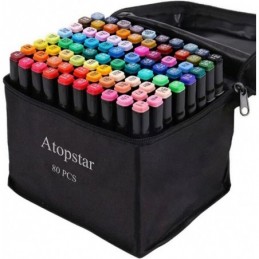 ESTUCHE LUXURY CANVAS GAMA ARTIST 80 COLORES