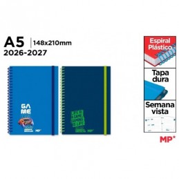 AGENDA ESCOLAR A5 SV TAPA DURA 26 27