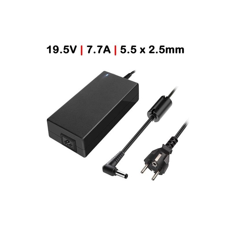 CARGADOR MSI 19.5V/7.7AMP 5.5x2.5mm 150W
