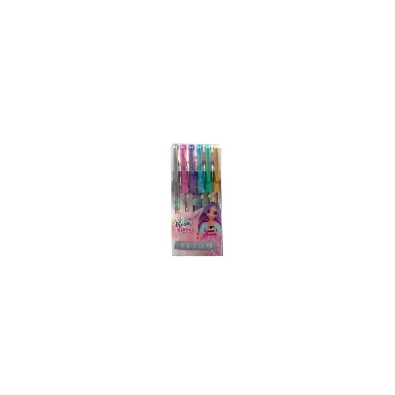 BOLIGRAFOS METALIZADOS 6 COLORES