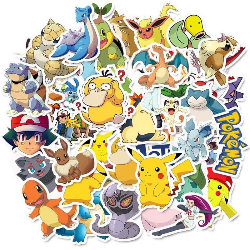 PEGATINAS POKEMON