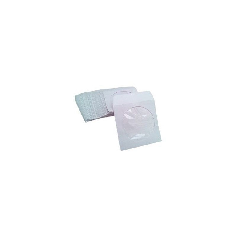 MEDIARANGE SOBRE PAPEL MINI CD/DVD (8CM) CON SOLAP