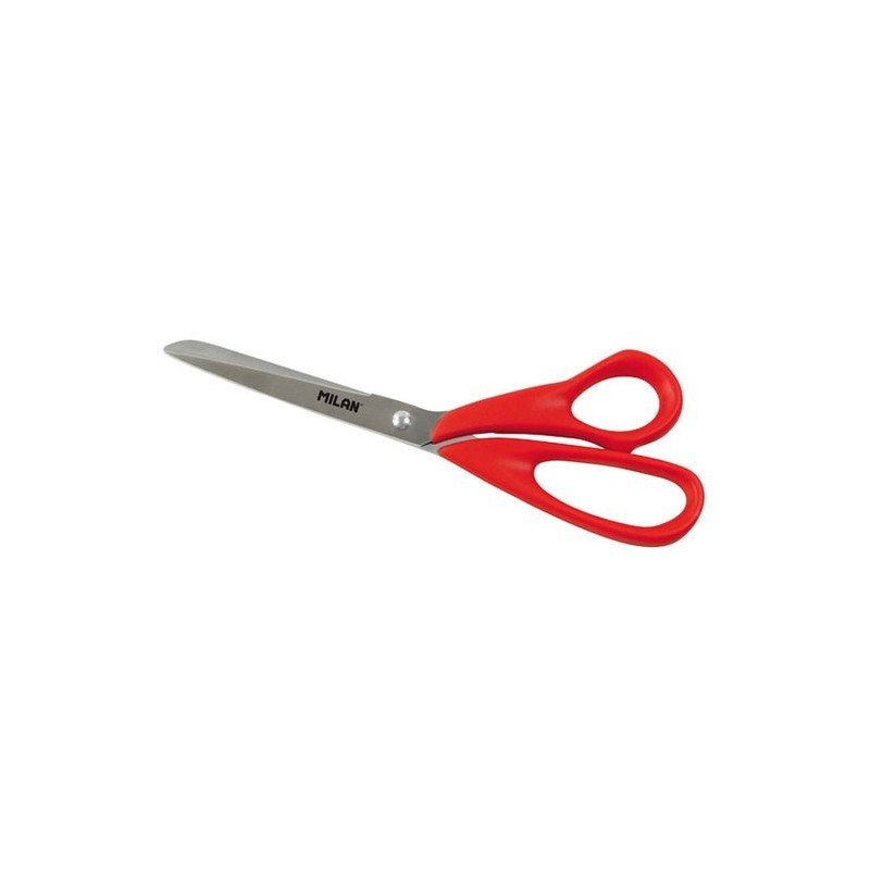 BLISTER TIJERAS OFICINA MILAN ROJA