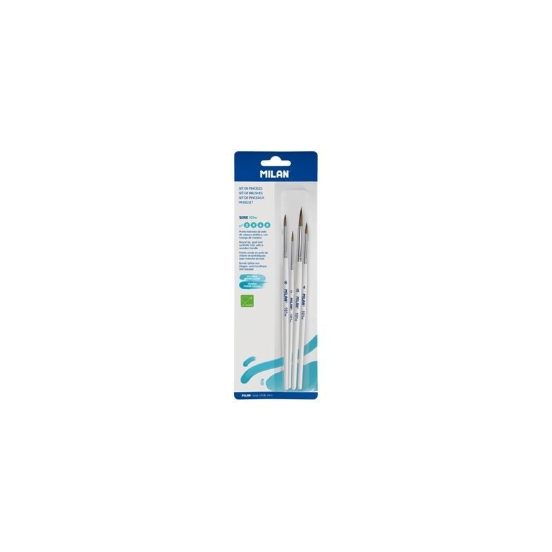 BLISTERA PINCELES SERIE 101W: 2,4,6,8