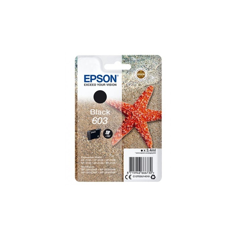EPSON 603 BLACK x3.4ml