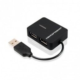HUB USB 2.0 MINI 4 PUERTOS