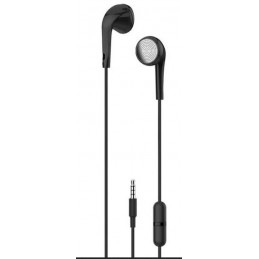 AURICULARES ESTEREO CON MICROFONO 3.5MM 1.2 N/B