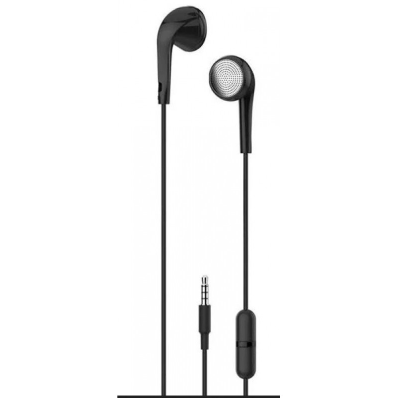 AURICULARES ESTEREO CON MICROFONO 3.5MM 1.2 N/B