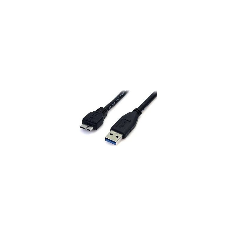 CABLE USB 3.0 MACHO A USB MICRO B MACHO 50CM