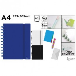 CUADERNO ANILLA CON HOJA EXTRAIBLE A4