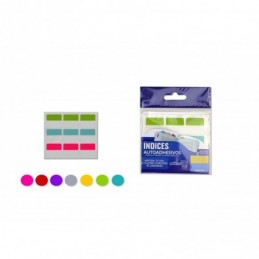 INDICES AUTOADHESIVOS MINI 25mm BOLSA CON 45UD