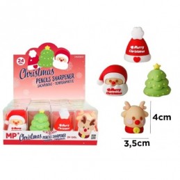 SACAPUNTAS NAVIDAD FIGURAS VARIADAS