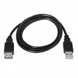 CABLE ALARGADOR USB AISENS USB MACHO - HEMBRA 1MT