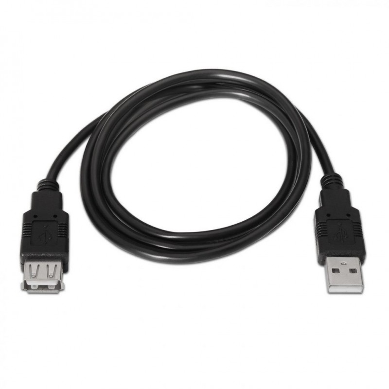 CABLE ALARGADOR USB AISENS USB MACHO - HEMBRA 1MT