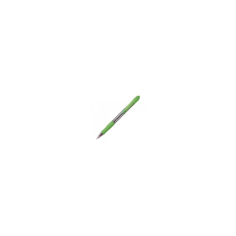 BOLIGRAFO PILOT SUPER GRIP VERDE CLARO