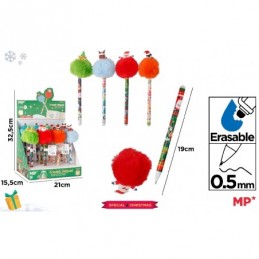BOLIGRAFO BORRABLE POMPOM