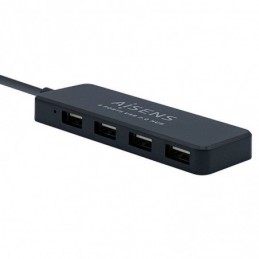 HUB USB 2.0 AISENS 4xUSB