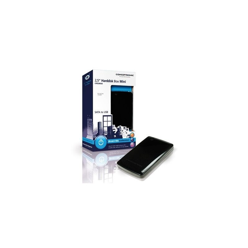 CAJA HDD 2.5 SATA CONCEPTRONIC CHD2MUB USB 2.0