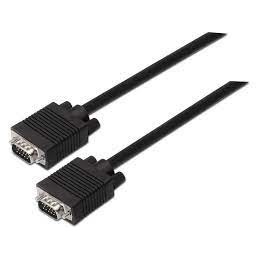 CABLE SVGA AISENS VGA MACHO - VGA MACHO 3MTS NEGRO