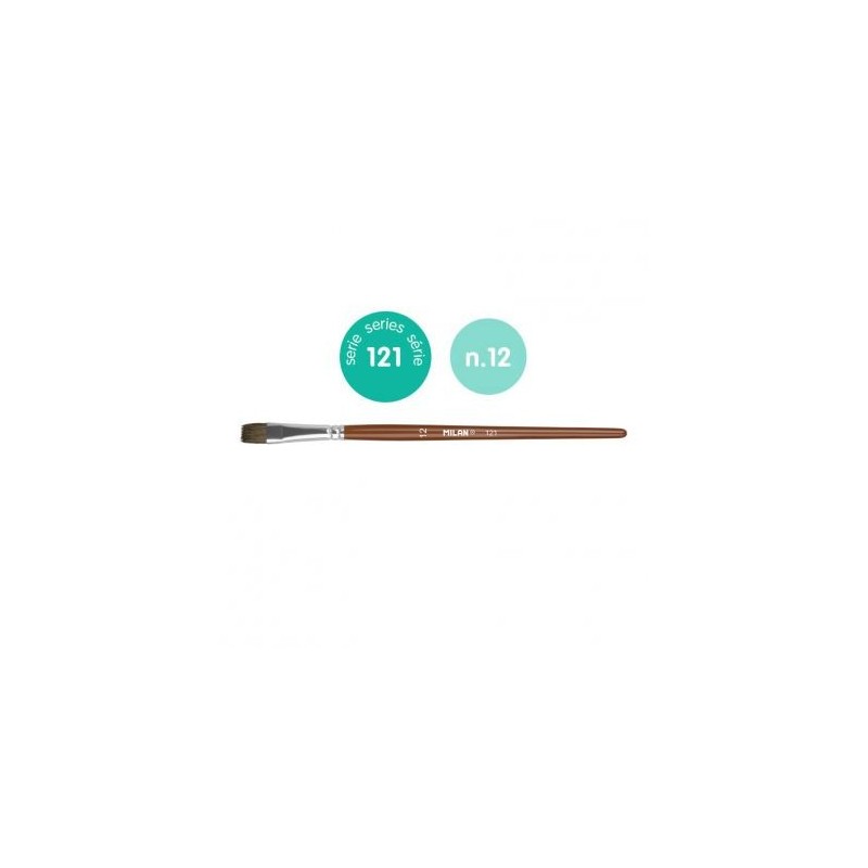 PINCEL ESCOLAR PLANO SERIE 121 - 2